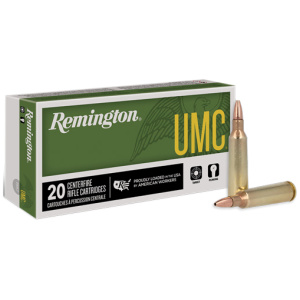REMINGTON UMC 22-250 REM 50GR - HP 20RD 10BX/CS
