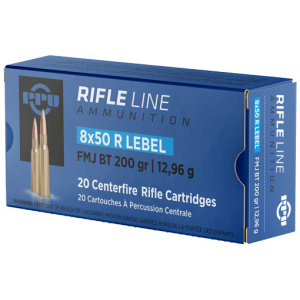 PPU 8X50R LEBEL 200GR FMJ - 20RD 10BX/CS