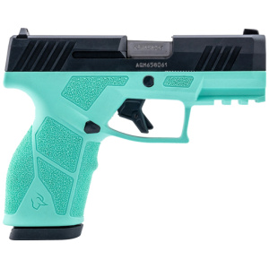 TAURUS GX2 9MM 13-SHOT ADJ. - CYAN FRAME BLACK SLIDE