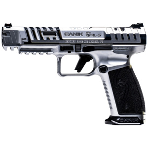 CANIK SFx RIVAL-S 9MM 5" OR - AS CHROME 2-18RD MAGS