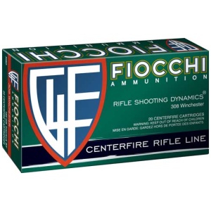 FIOCCHI 308 WIN 165GR PSP - 20RD 10BX/CS