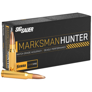 SIG 7MM REM MAG 160GR MARKSMAN - HUNTER GAMEKING 20RD 10BX/CS