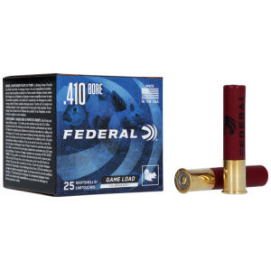 FEDERAL GAME LOAD 410 2.5" - 1/2OZ #6 25RD 10BX/CS