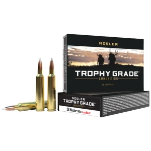 NOSLER TROPHY GRADE 28 NOSLER - 160GR ACCUBOND 20RD 10BX/CS