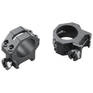 WEAVER 4-HOLE TACT RING 1" MED MATTE