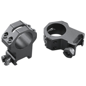 WEAVER 4-HOLE TACT RNG 1" XX-H MATTE