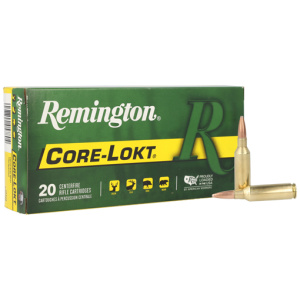 REMINGTON 7MM REM SAUM 150GR - CORE-LOKT PSP 20RD 10BX/CS