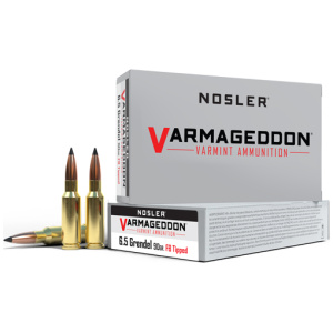 NOSLER VARMAGEDDON 6.5 GRENDAL - 90GR FBT 20RD 10BX/CS