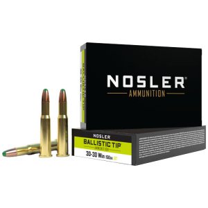 NOSLER BT 30-30 WIN 150GR RN - BALLISTIC TIP 20RD 10BX/CS