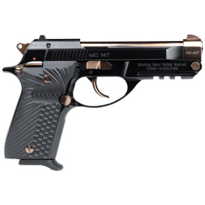 GIRSAN MC14T COLORWAY 380ACP - G10 13RDS ROSE GOLD/GLOSS BLK