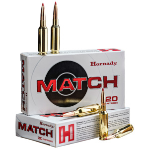 HORNADY MATCH 6MM GT - 109GR ELD 20RD 10BX/CS