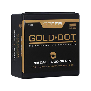 SPR GOLD DOT .451 230GR HP SB 100CT