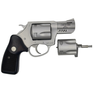 CHARTER ARMS DOUBLE DOG 2.2" - 9MM/357 MAG PORTED STAINLESS
