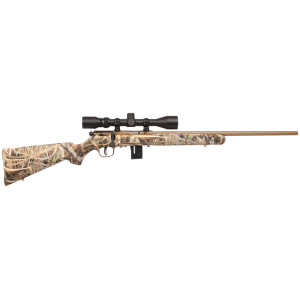 SAVAGE 93R17 XP CAMO 17HMR 21" - W/3-9X40 COYOTE/EVO BRUSH CAMO