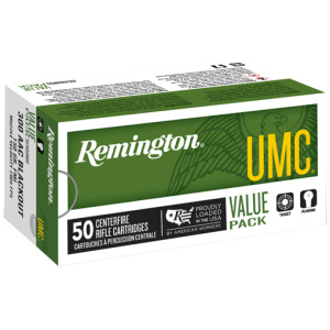 REMINGTON UMC 300 AAC 150GR - FMJ 50RD 8BX/CS