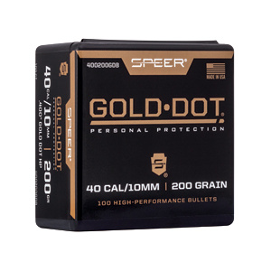 SPR GOLD DOT .400 200GR HP 100CT