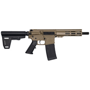 GLFA AR15 PISTOL W/BRACE 223 - WYLDE 7.5" NIT FLAT DARK EARTH