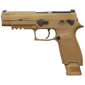SIG M17 COMMERCIAL 9MM 4.7" - SIGLITE (1)17/(2)21 COYOTE