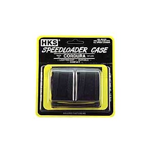 HKS DOUBLE POUCH BLACK CORDURA