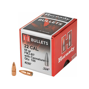 HRNDY 22CAL .224 55GR W/C 100CT