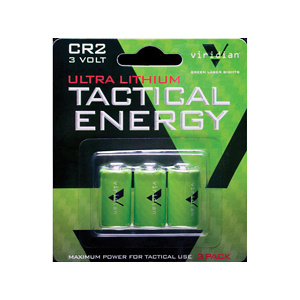 VIRIDIAN CR2 LITH BATTERY 3-PK