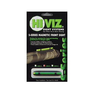 HIVIZ NARROW MAGNETIC SHTGN W/GREEN