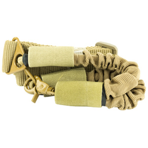 NCSTAR SGL POINT BUNGEE SLING TAN