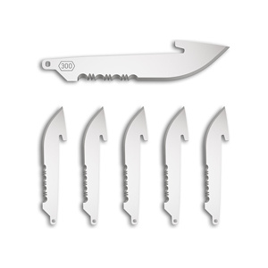 OD EDGE DROP-PT 3.0" SRTD BLADE 6PK