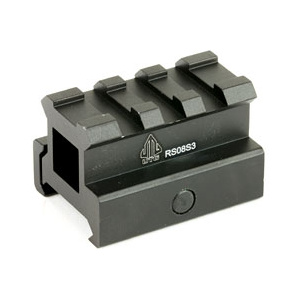 UTG .83" HIGH 3-SLOT MED CMPCT RISER