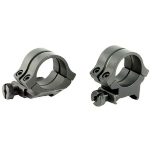 WEAVER QUAD LOCK RNGS 1" HI EXT MBLK