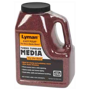 LYMAN TURBO POLISHING MEDIA - TREATED WALNUT SHELLS 3 LBS