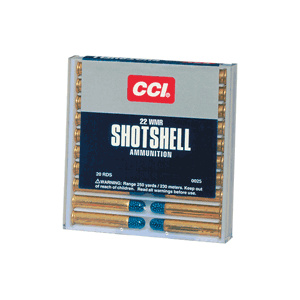 CCI SHOTSHELL 22WMR 52GR #12 - SHOT 1000FPS  20RD 100BX/CS