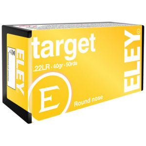 ELEY TARGET 22LR 40GR RN - 50RD 100BX/CS