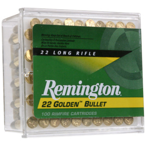 REMINGTON 22LR 40GR PLATED - LEAD-RN HIGH-VEL 100RD 50BX/CS