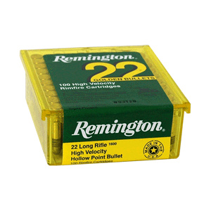 REMINGTON 22LR 36GR LEAD-HP - HIGH-VEL 100RD 50BX/CS