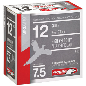AGUILA SHOTSHELL 12GA 2.75" - 1-1/4OZ #7.5 25RD 10BX/CS