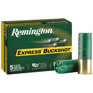 REMINGTON BUCKSHOT 12GA 3" 000 - BUCK 10 PELLETS 5RD 50BX/CS