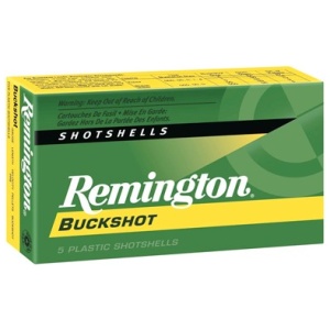 REMINGTON BUCKSHOT 20GA 2.75" - #3 BUCK 20 PELLETS 5RD 50BX/CS