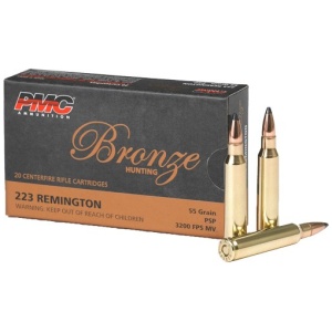 PMC 223 REM 55GR SOFT POINT - 20RD 40BX/CS