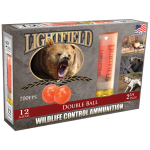 LIGHTFIELD 12GA 2.75" W/2 - RUBBER BALLS 5RD 10BX/CS