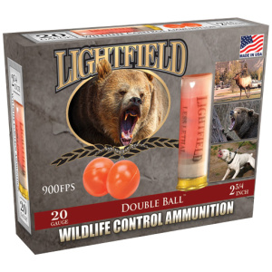 LIGHTFIELD 20GA 2.75" - DOUBLE BALL 5RD 10BX/CS