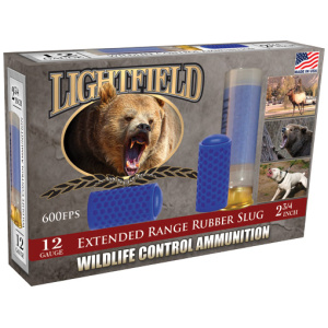 LIGHTFIELD 12GA 2.75" X-RANGE - RUBBER SLUG 5RD 10BX/CS