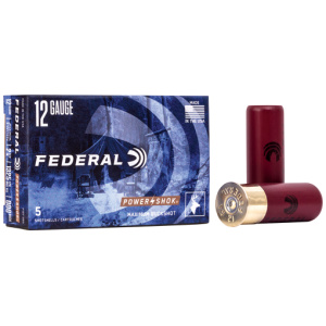 FEDERAL 12GA 2.75" 000 BUCK - 8 PELLETS 5RD 50BX/CS