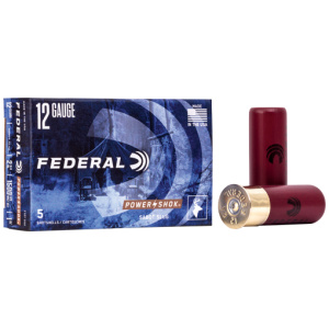 FEDERAL POWER SHOK 12GA 2.75" - 1OZ SABOT 5RD 50BX/CS