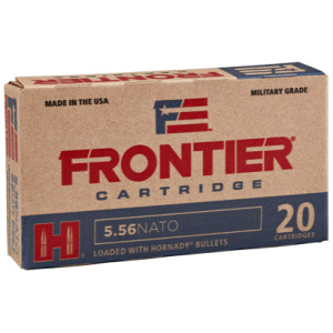 FRONTIER 5.56X45 75GR BTHP - MATCH 20RD 25BX/CS