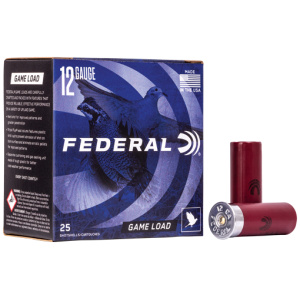 FEDERAL GAME LOAD 12GA 2.75" - 1OZ #6 25RD 10BX/CS