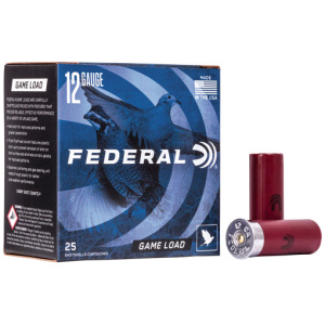 FEDERAL GAME LOAD 12GA 2.75" - 1OZ #7.5 25RD 10BX/CS
