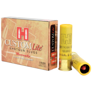 HORNADY CUSTOM LITE 20GA 2.75" - 250GR SABOT SLUG 5RD 20BX/CS