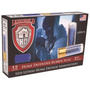 LIGHTFIELD 12GA 2.75" RUBBER - SLUG 5RD 10BX/CS