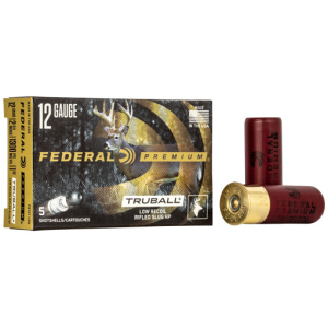 FEDERAL PREMIUM 12GA 2.75" - 1OZ TRUBALL SLUG 5RD 50BX/CS
